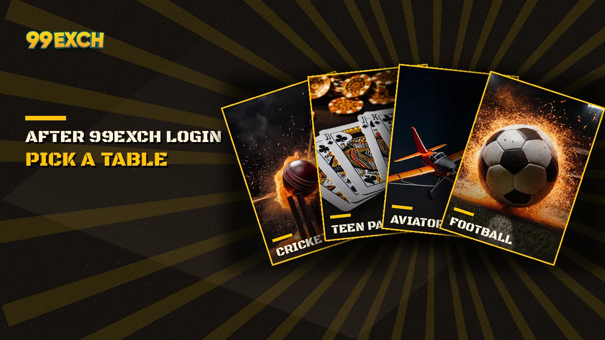 99Exch cricket exchange and casino games that open after login