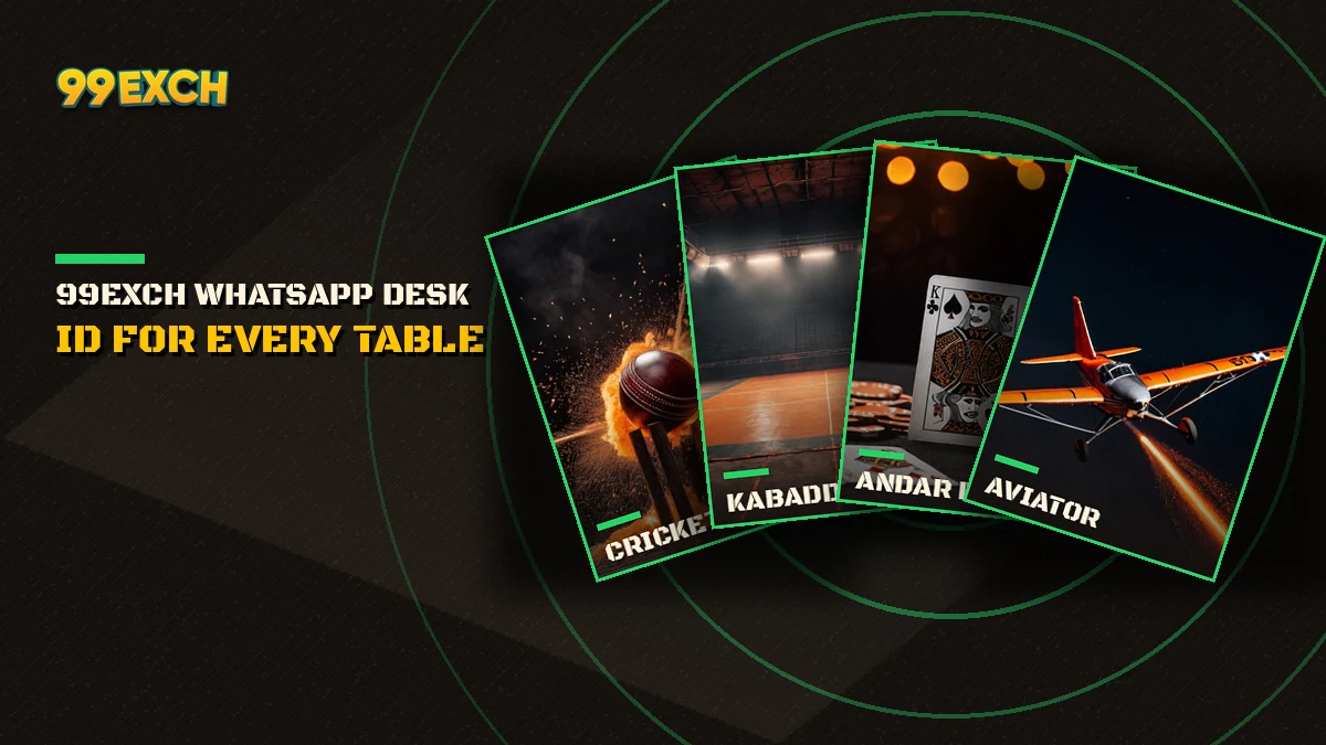 99Exch games reached with a WhatsApp desk ID: live cricket exchange, Aviator and Teen Patti
