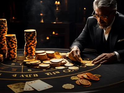 99Exch baccarat player and banker table